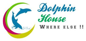 Dolphin house beach resort logo